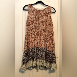 Summer dress Cotton Bleu size Lg